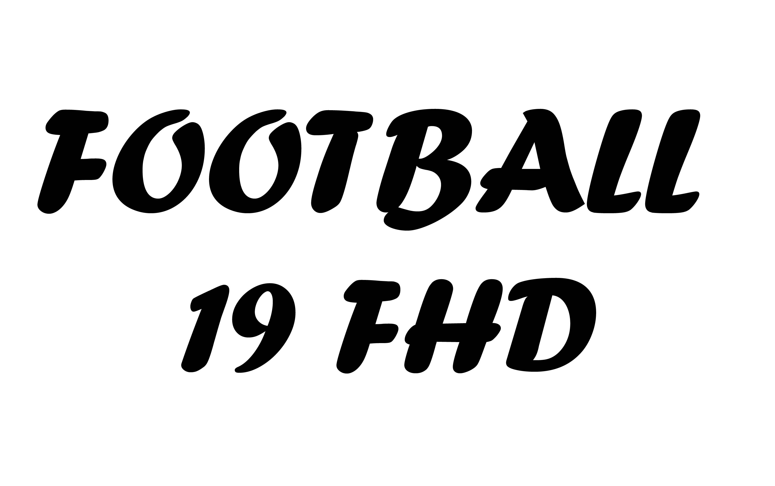 ES| FOOTBALL 19 FHD (SOLO EVENTOS)