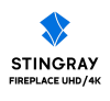 CA| STINGRAY FIREPLACE UHD/4K